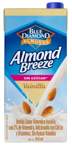 Leche Almond Breeze Vainilla Sin Azucar 